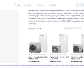Internetinės svetainės, el. parduotuvės, Seo, Ads, Di-pro. / Infotecheris / Darbų pavyzdys ID 3861399