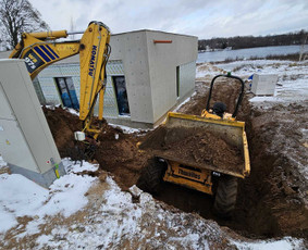 Ekskavatorinio krautuvo račioko bobcat nuoma skalda žvyras - Ekskavatoriaus nuoma - 2 Ekskavatoriaus nuoma - Ekskavatorinio krautuvo račioko bobcat nuoma skalda žvyras - 2