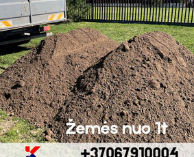 Smėlis, žvyras, skalda su pristatymu nuo 1t - Juodžemis - 2 Juodžemis - Smėlis, žvyras, skalda su pristatymu nuo 1t - 2
