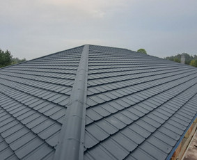 Vėjalenčių montavimas - Dengiame stogus,darome pamatus,mūrą. - 1