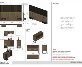 Brėžiniai-vizualizacijos-pilnas projektas-įgyvendinimas / indizainas.lt (Skaistė ir Indrė) / Darbų pavyzdys ID 3865457