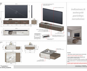 Brėžiniai-vizualizacijos-pilnas projektas-įgyvendinimas / indizainas.lt (Skaistė ir Indrė) / Darbų pavyzdys ID 3865461