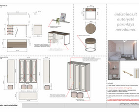 Brėžiniai-vizualizacijos-pilnas projektas-įgyvendinimas / indizainas.lt (Skaistė ir Indrė) / Darbų pavyzdys ID 3865463