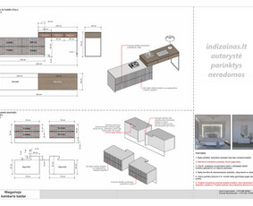 Brėžiniai-vizualizacijos-pilnas projektas-įgyvendinimas / indizainas.lt (Skaistė ir Indrė) / Darbų pavyzdys ID 3865465
