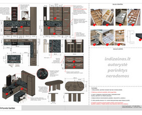 Brėžiniai-vizualizacijos-pilnas projektas-įgyvendinimas / indizainas.lt (Skaistė ir Indrė) / Darbų pavyzdys ID 3865485