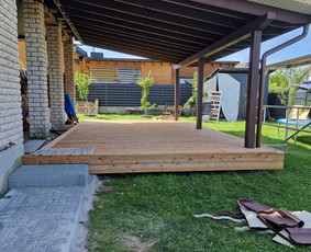 Stoginės, stoginių gamyba - Karkasiniai namai,terasos stogin ir kiti statiniai iki raktų - 4