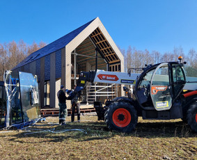 Karkasinių namų statyba - Karkasiniai namai,terasos stogin ir kiti statiniai iki raktų - 4