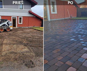 Trinkelių klojimas, gerbūvio darbai / Robertas / Darbų pavyzdys ID 3866259