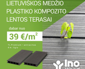 Statybos, apdaila - Inowood - terasos, fasadai, tvoros i&scaron; kompozito - 4