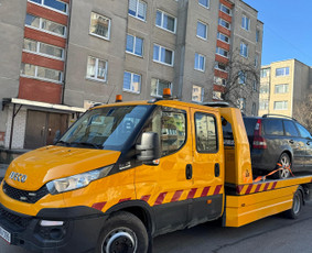 Pagalba užklimpus automobiliui - Technine pagalba kelyje,traliuko paslaugos - 1