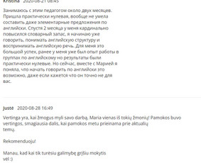 Anglų kalba internetu - Anglų kalbos mokytoja / anglų kalba online - 2