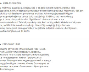 Anglų kalba internetu - Anglų kalbos mokytoja / anglų kalba online - 1