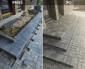 Įvairių trinkelių klojimas / Andrius Andro / Darbų pavyzdys ID 3874540