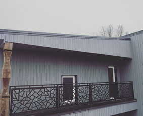 Laiptų turėklai - Metalo konstrukcijų projektavimas, gamyba, montavimas - 2