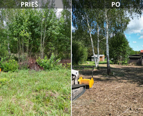 Medžių-žolės mulčiavimas/smulkinimas vakarų Lt - Statybos, apdaila - 3 Statybos, apdaila - Medžių-žolės mulčiavimas/smulkinimas vakarų Lt - 3