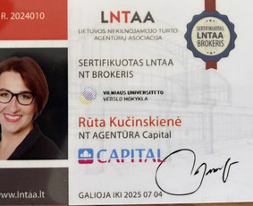 Sertifikuota NT brokerė Panevėžyje Rūta Kučinskienė - Kitos kategorijos - 1 Kitos kategorijos - Sertifikuota NT brokerė Panevėžyje Rūta Kučinskienė - 1