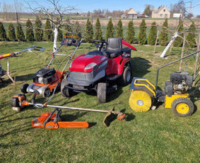 Vejos priežiūra, įrengimas - Žolės pjovimas. - 4