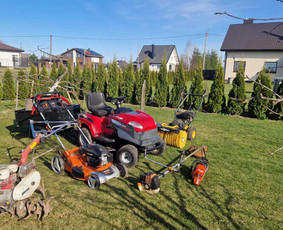 Vejos aeravimas - Žolės pjovimas. - 1