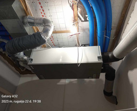 Rekuperacija, vėdinimas, šilumos siurbliai / Linas / Darbų pavyzdys ID 3876804