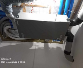 Rekuperacija, vėdinimas, šilumos siurbliai / Linas / Darbų pavyzdys ID 3876818