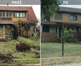 Vidaus apdaila - Dailylenčių kalimas - 1 Dailylenčių kalimas - Vidaus apdaila - 1