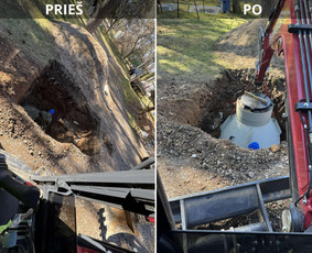 4t Mini ekskavatoriaus,bobcat.polių grežimas.griovimas / Spec. technikos nuoma Vilnius / Darbų pavyzdys ID 3877630