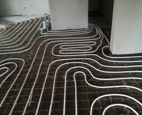 Šildomų grindų įrengimas - Santechnikos,suvirinimo darbai, šildymas, vėdinimas - 3