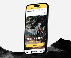 Svetainių dizainas (web design) - Freelance Web / Product / Ux Ui / Ai dizaineris - 4