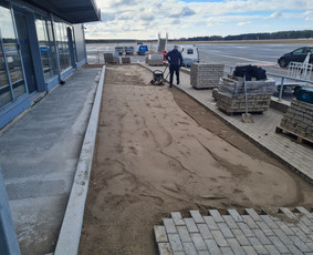 Betonavimo darbai - Atraminės sienelės - 3 Atraminės sienelės - Betonavimo darbai - 3