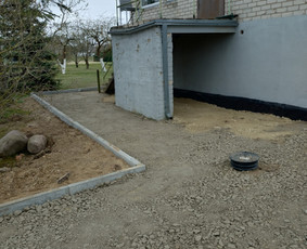Pamatų šiltinimas drenažas hidroizoliacija ir kasimo darbai / Pamatai / Darbų pavyzdys ID 3880332
