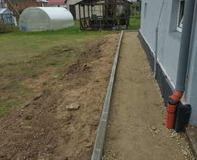 Pamatų šiltinimas drenažas hidroizoliacija ir kasimo darbai / Pamatai / Darbų pavyzdys ID 3880328