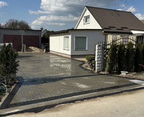 Trinkelių klojimas,vejos laistymo įrengimas,gerbuvio darbai / MB KLOTEKA / Darbų pavyzdys ID 3883654