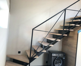 Vidaus ir lauko laiptai, pakopos, turėklai, baldai / Normantas Stimbirys / Darbų pavyzdys ID 3883756