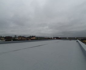 Plokščių Stogų Dengimas Pvc, Epdm ir bitumine Danga / Tvirti stogai / Darbų pavyzdys ID 3884440