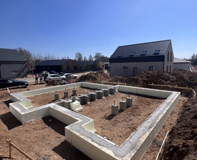 Statybos, apdaila - Pamatai, mūras, atraminės sienos, visi betonavimo darbai - 1