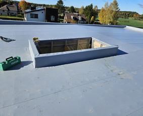Plokšių stogų dengymas Pvc dangą / PVC garantas / Darbų pavyzdys ID 3884838