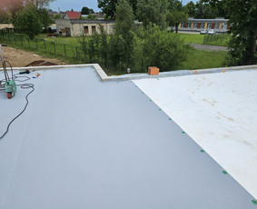 Plokšių stogų dengymas Pvc dangą / PVC garantas / Darbų pavyzdys ID 3884880