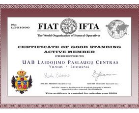 Profesionalios laidojimo paslaugos / UAB Laidojimo paslaugų centras / Darbų pavyzdys ID 3885734