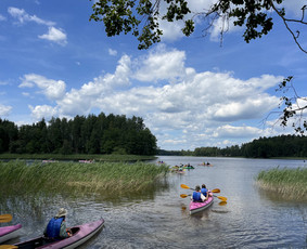 Baidarių nuoma, stovyklavietės, sodybos, kubilas-pirtis / Justina Revinskė / Darbų pavyzdys ID 3886270