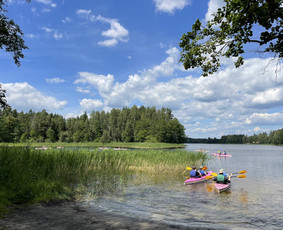 Baidarių nuoma, stovyklavietės, sodybos, kubilas-pirtis / Justina Revinskė / Darbų pavyzdys ID 3886272