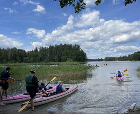 Baidarių nuoma, stovyklavietės, sodybos, kubilas-pirtis / Justina Revinskė / Darbų pavyzdys ID 3886274