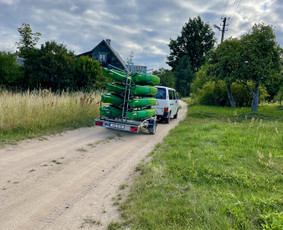 Baidarių nuoma, stovyklavietės, sodybos, kubilas-pirtis / Justina Revinskė / Darbų pavyzdys ID 3886282