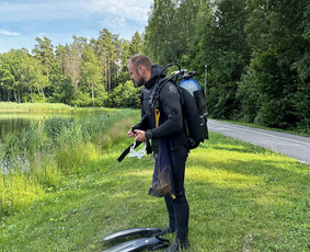 Visa Lietuva. Daiktų paieška, povandeniniai naro darbai / Ričardas Nekriošius / Darbų pavyzdys ID 3888258
