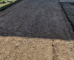 Trinkelių pagrindo paruošimas - Trinkelių klojimas, gerbūvio darbai - 1