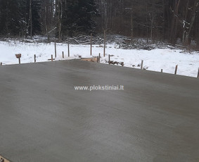Plokštinių pamatų įrengimas ,paruošimo ir betonavimo darbai - Pamatų projektavimas - 4 Pamatų projektavimas - Plokštinių pamatų įrengimas ,paruošimo ir betonavimo darbai - 4