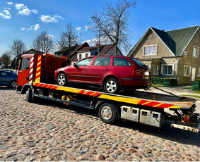 Krovinių pervežimas - Tech.pagalba kelyje,tralo paslaugos - 1