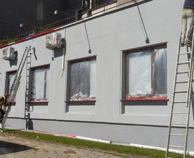 Fasadu Siltinimas Tinkavimas Dekoras Klinkerio Klijavimas / VilniausFasadai / Darbų pavyzdys ID 3892678