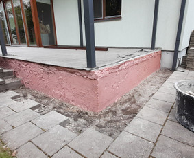 Fasadu Siltinimas Tinkavimas Dekoras Klinkerio Klijavimas / VilniausFasadai / Darbų pavyzdys ID 3892696