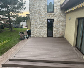 Terasos, karkasiniai statiniai, vent. fasadai, sandeliukai. / NETIKRI BROLIAI / Darbų pavyzdys ID 3893042
