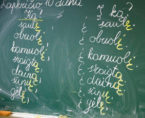 Mokymai, kursai, kalbos - Lietuvių kalbos korepetitorė - 1